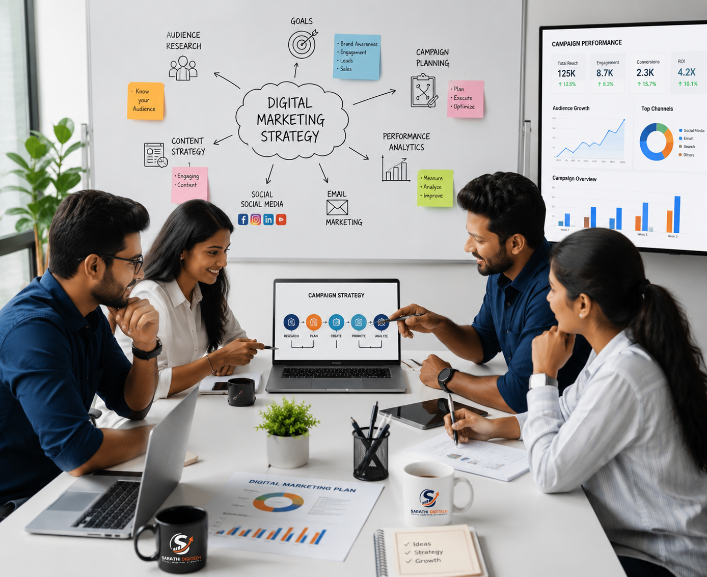 Sarathi DigiTech Team Collaboration & Strategy