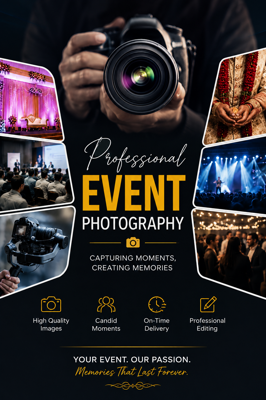 Professional event photography coverage by Sarathi DigiTech