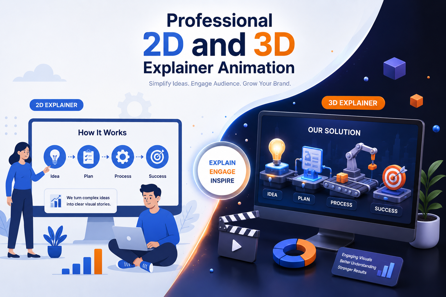 Premium Motion Graphics Animation
