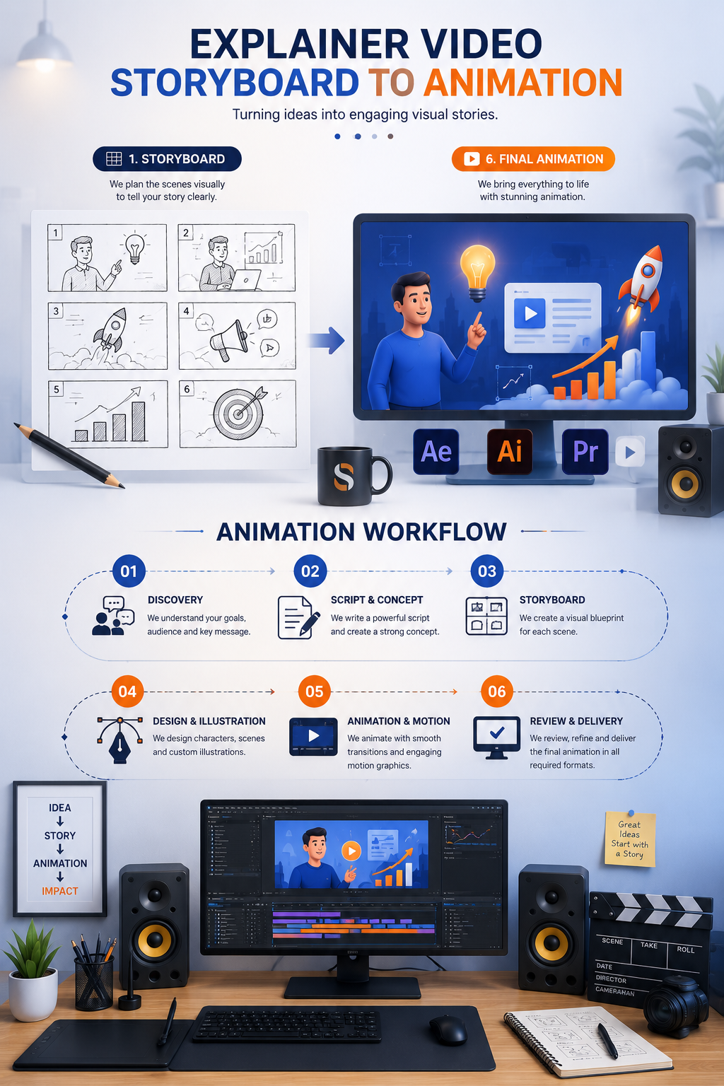 Premium Motion Graphics Animation
