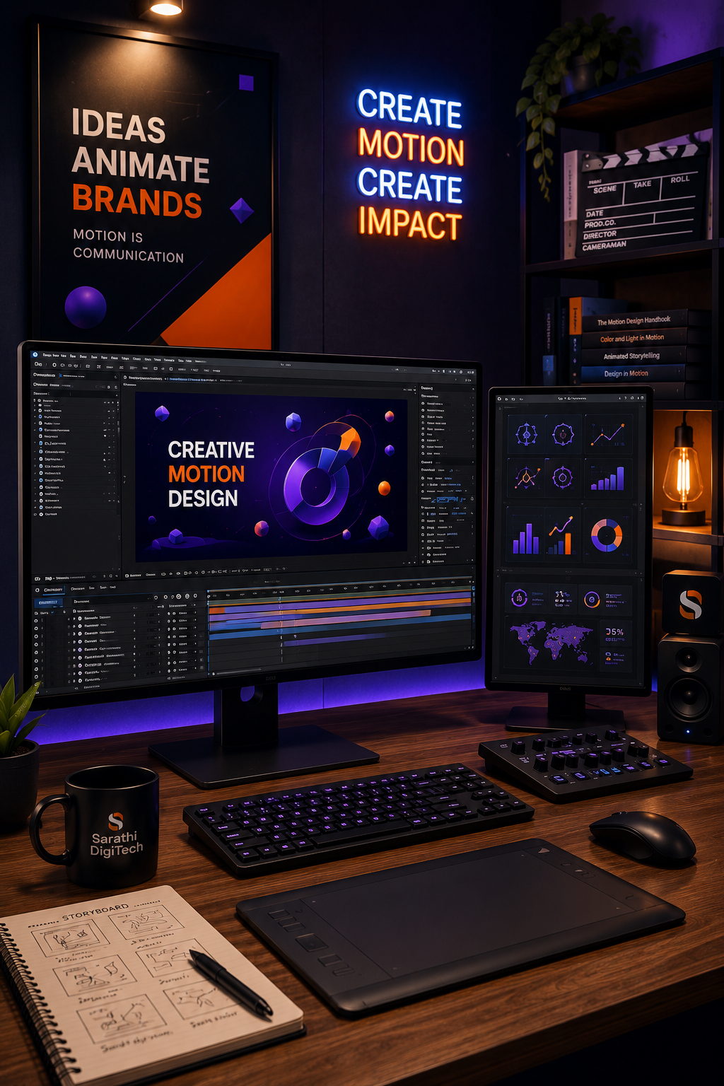 Premium Motion Graphics Animation
